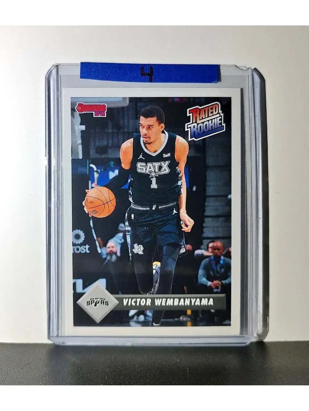 Victor Wembanyama Rookie 2023-24 Panini Donruss Rated Rookie #1 Basketball Card